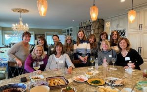 At the first of two events, 10 guests joined in the chopping, stirring and noshing on some of the best-loved Turkish delectables.